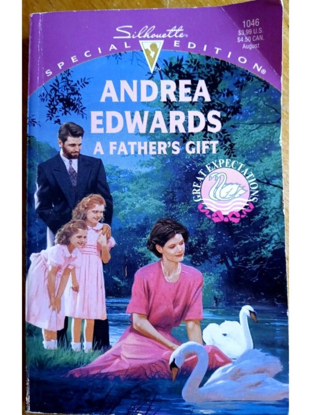 Silhouette Book A Fathers Gift by Andrea Edwards Paperback Special Edition